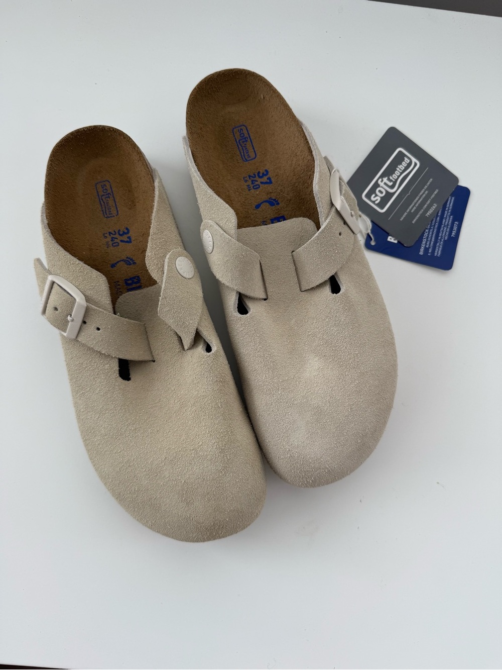 Birkenstock Boston Suede Slip-On Clog